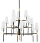 Bowery 15-Light Chandelier Aged Old Bronze Finish