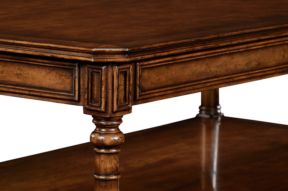 Victorian Style Walnut Coffee Table