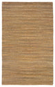 5??x 8??Brown Braided Jute Area Rug