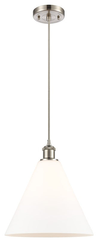 Innovations Lighting 516-1P-SN-GBC-121-LED 1 Light 12" Mini Pendant