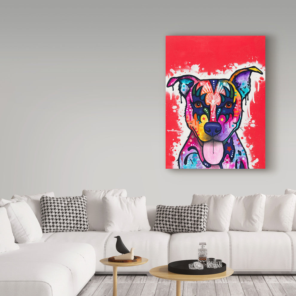 Dean Russo ''Kiss Dog'' Canvas Art, 24"x18"