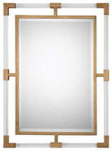Uttermost Balkan Modern Gold Wall Mirror