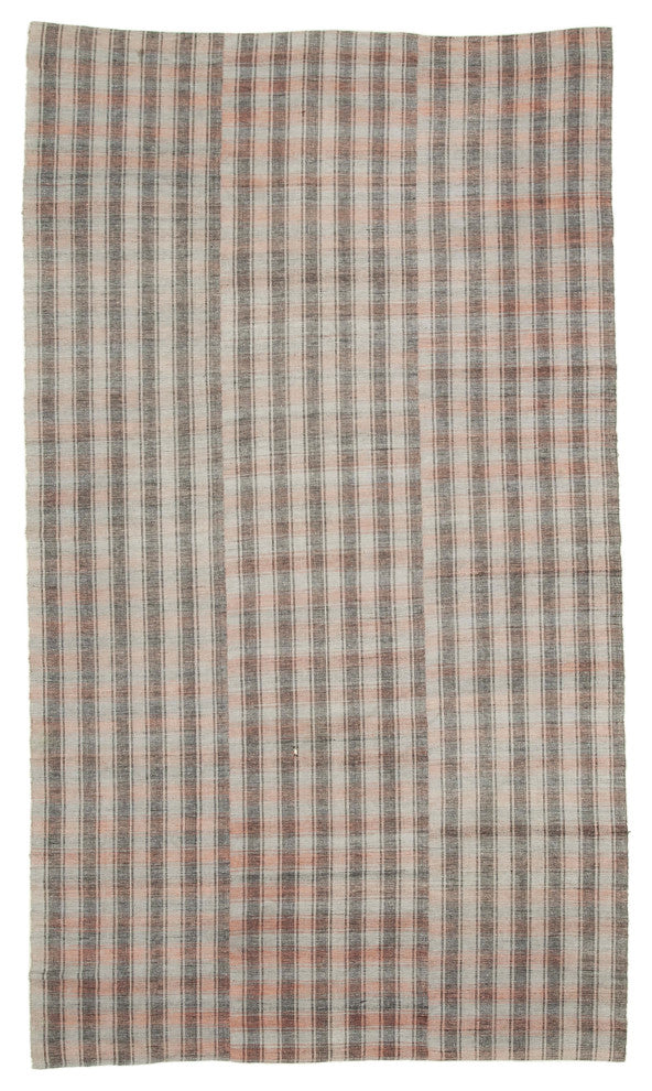 Rug N Carpet - Handmade Oriental 6' 2'' x 10' 10'' Contemporary Wool Kilim Rug