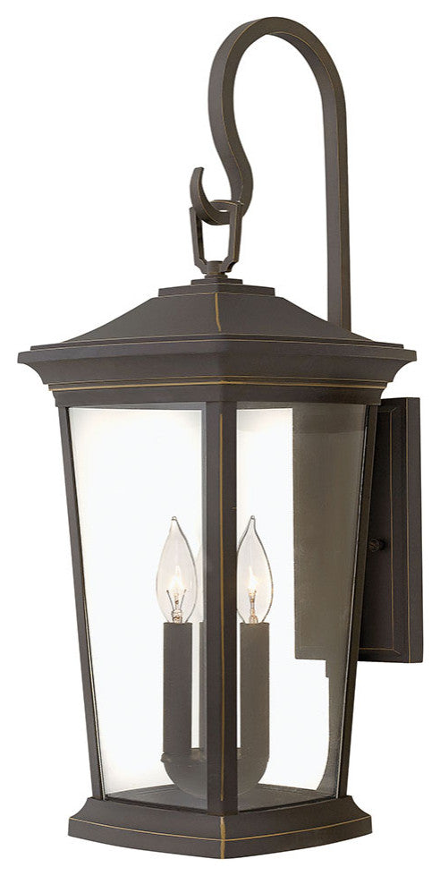 Hinkley Bromley Large Wall Mount Lantern, Oil Rubbed Bronze