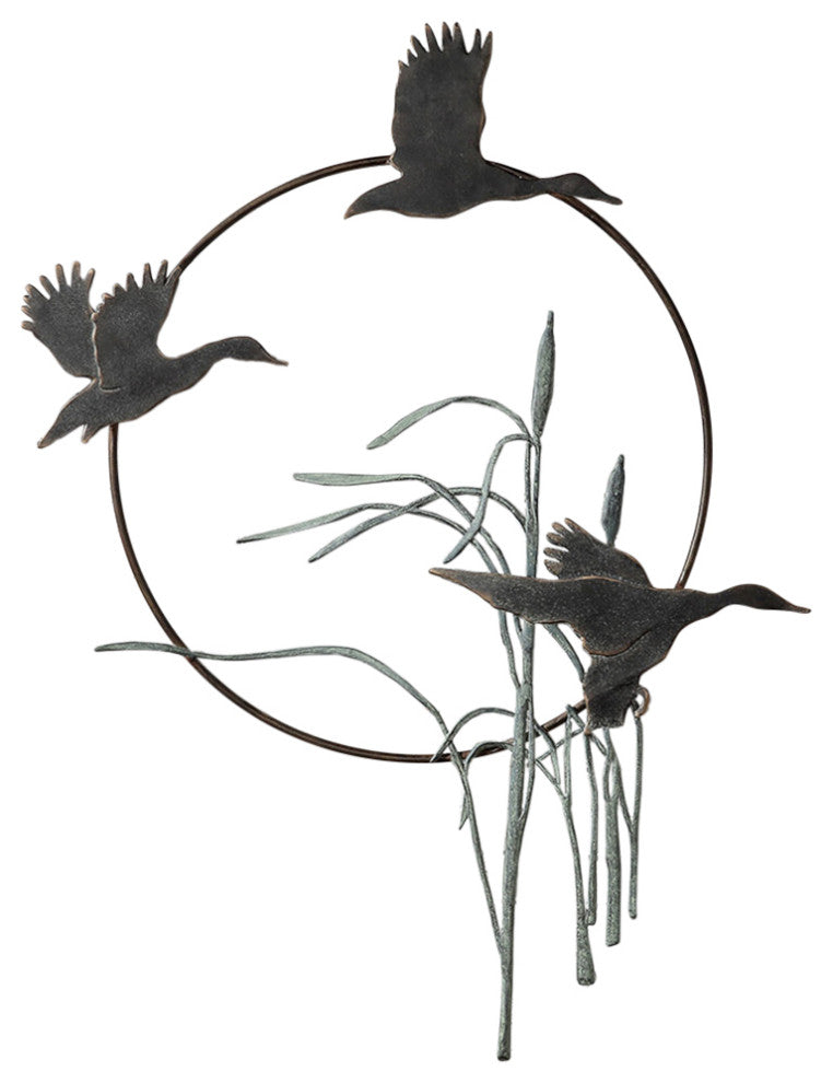 SPI Duck Trio Garden Wall Hanging