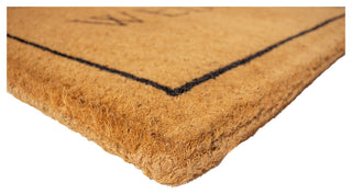 Calloway Mills Welcome Border, 100% Coir Doormat, 24"x36"