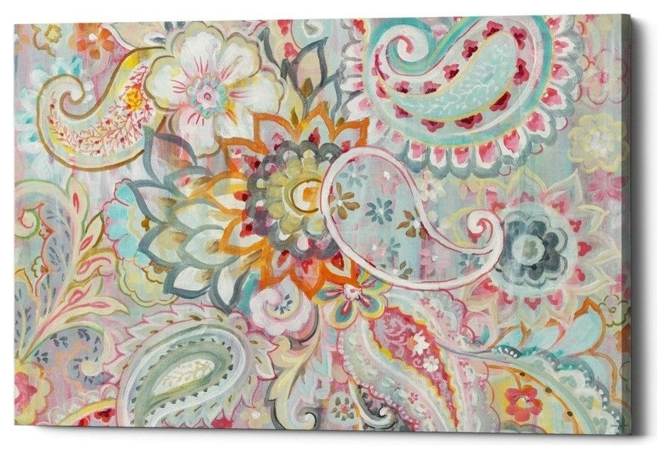 Epic Graffiti "Boho Japonais" Giclee Canvas Wall Art, 26"x40"