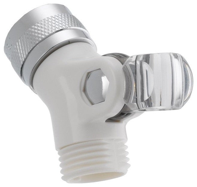 Delta Pin Mount Swivel Connector for Hand Shower, White, U4002-WH-PK