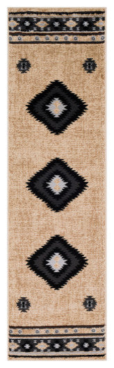 Surya Paramount PAR-1096 8'10"x12'10" Rug, Black/Gray/Khaki/Dark Brown/Beige