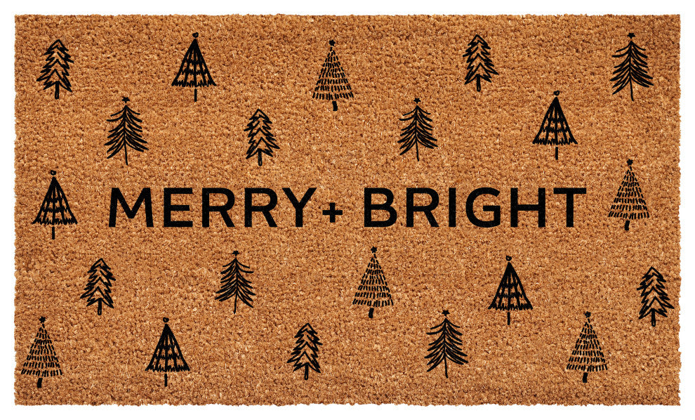 Calloway Mills Merry Tree Farm Doormat, 24x36