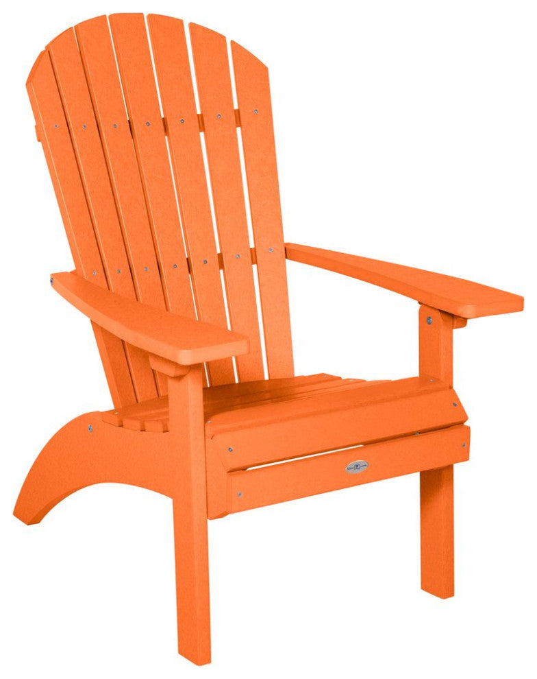 Waterfall Comfort Height Adirondack Chair, Citrus Orange