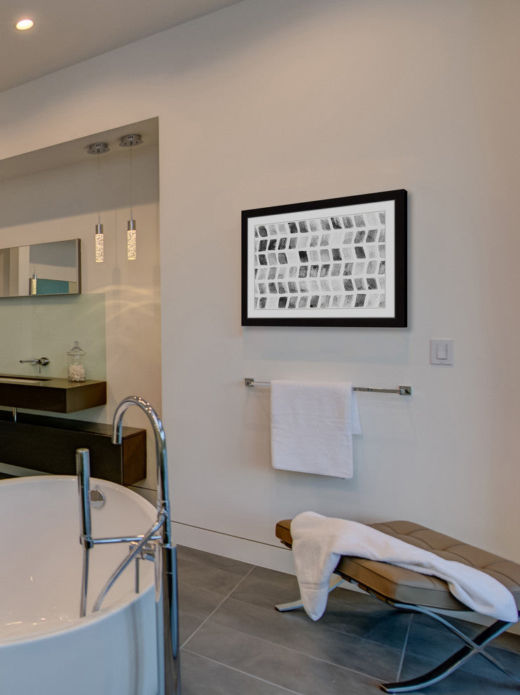 "Jumping Continuation" Framed Art Print