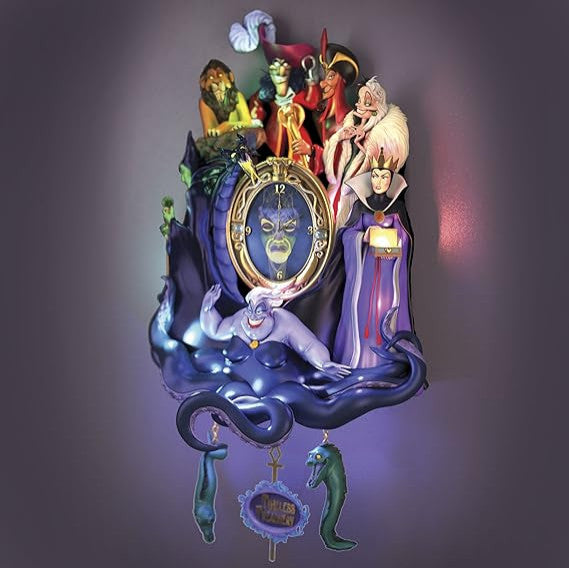 Disney Classic Villains Timeless Treachery Cuckoo Clock