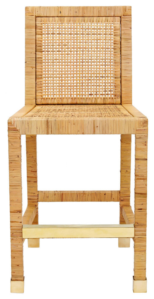 Amara Rattan Counter Stool