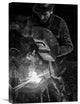 "D-Nul Fierar (Mr. Smith)" Stretched Canvas Giclee by Vlad Dumitrescu, 15x22"