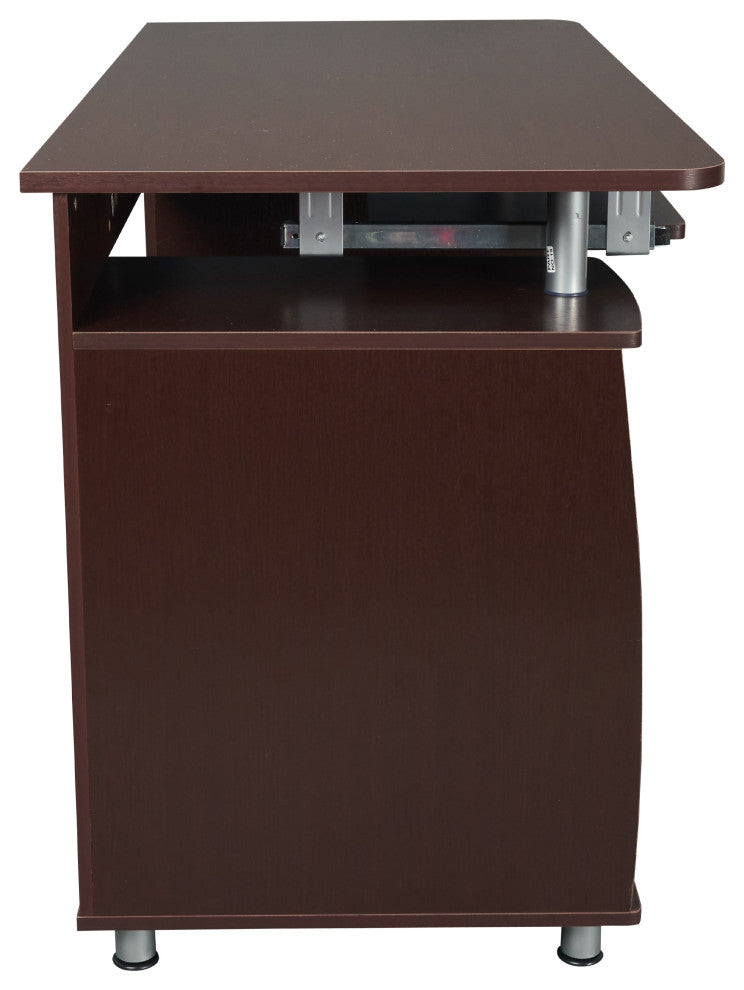 Techni Mobili Chocolate Computer Desk