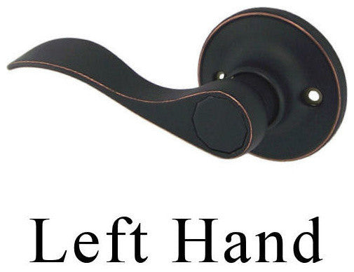 Kingston Dummy Lever, Oil Rubbed Bronze, Left-Hand
