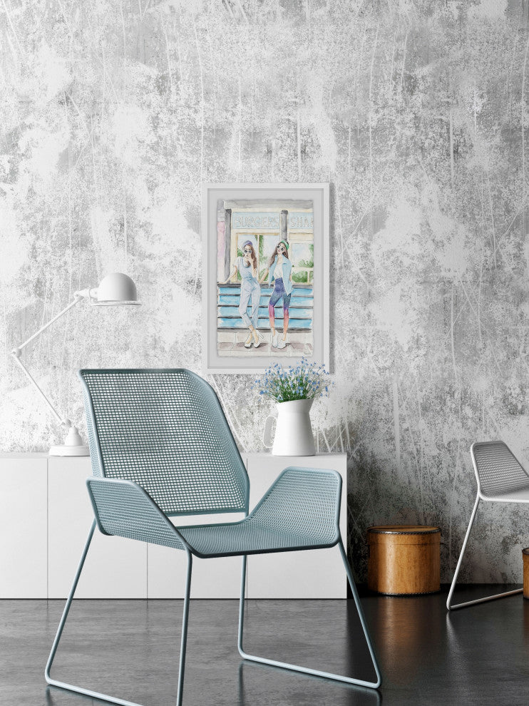 "Fastfood Fashion III" Framed Painting Print, 30"x45"
