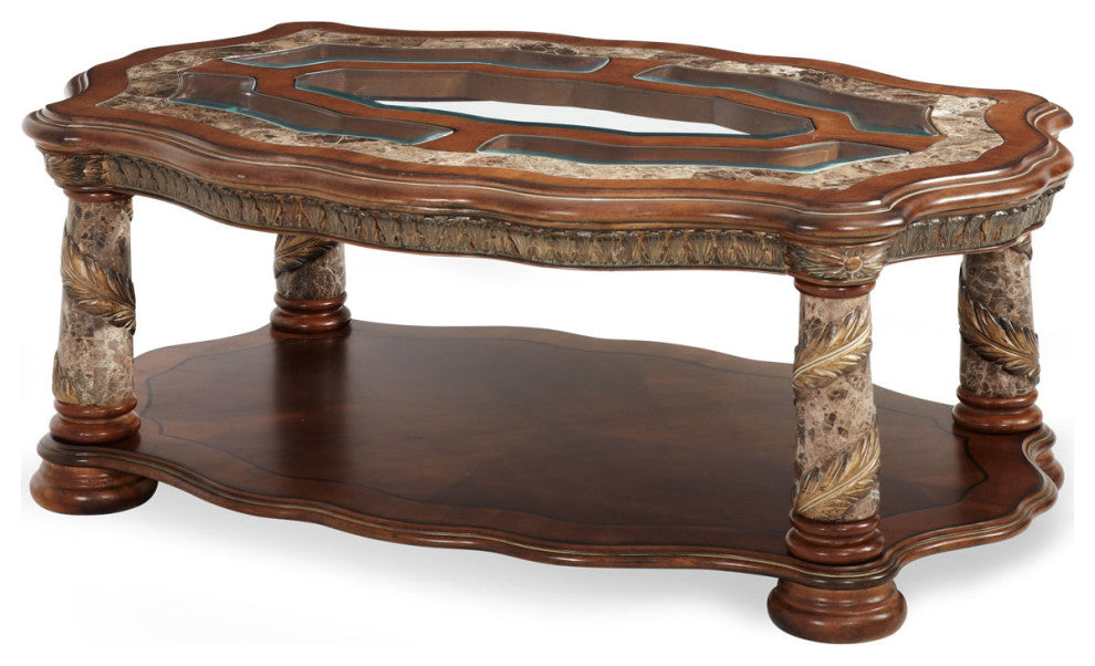 Villa Valencia Cocktail Table - Classic Chestnut