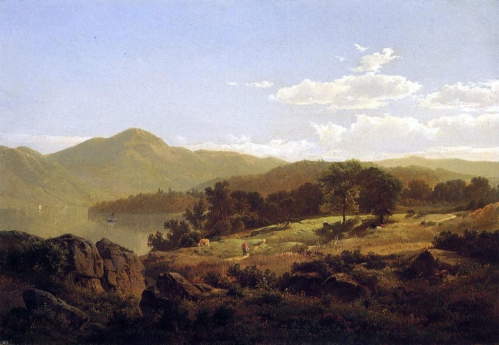 William Trost Richards Lake George Opposite Caldwell Wall Decal