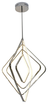 LED Lighting, Chrome,  29"x24"x30"