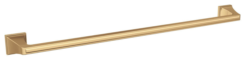 Amerock Mulholland Traditional Towel Bar, Champagne Bronze, 24" Center-to-Center