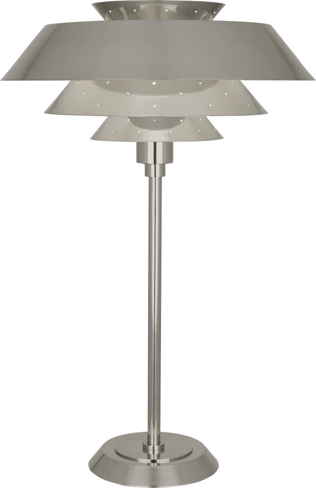 Robert Abbey RA-S980 1-Light Table Lamp, Pierce