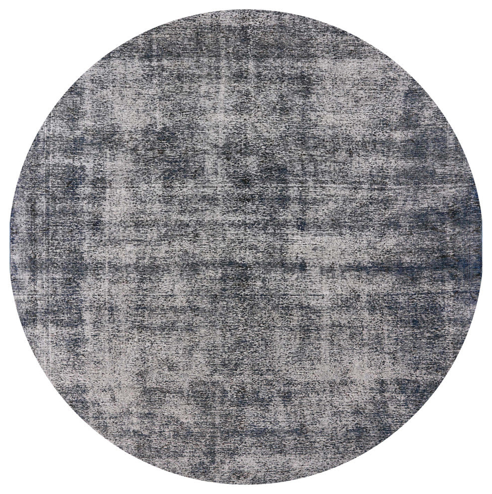 Ahgly Company Indoor Round Mid-Century Modern Area Rugs, 3' Round