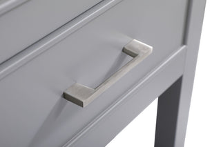 Skylar 36" Single Bathroom Vanity, Gray, With Backsplash