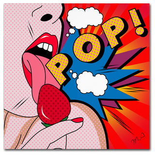 Mark Ashkenazi 'Pop' Canvas Art, 35"x35"