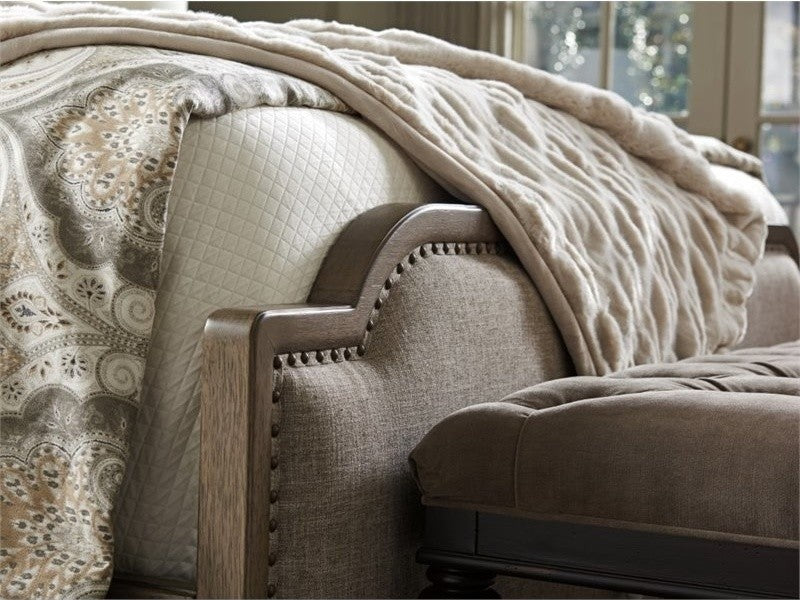 Stone Harbour Upholstered Bed 6/6 King