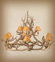Tangled Antlers II Chandelier