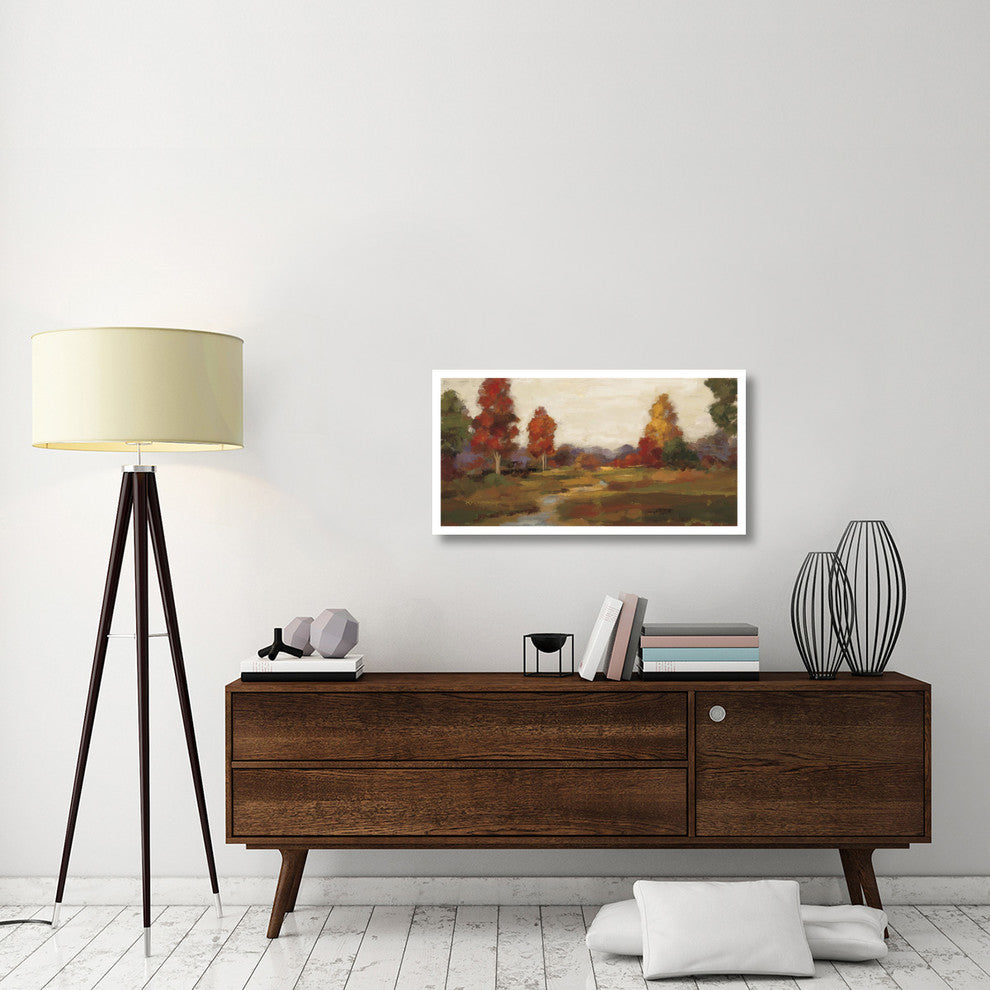 "Fall Creek" Digital Paper Print by Silvia Vassileva, 38"x20"