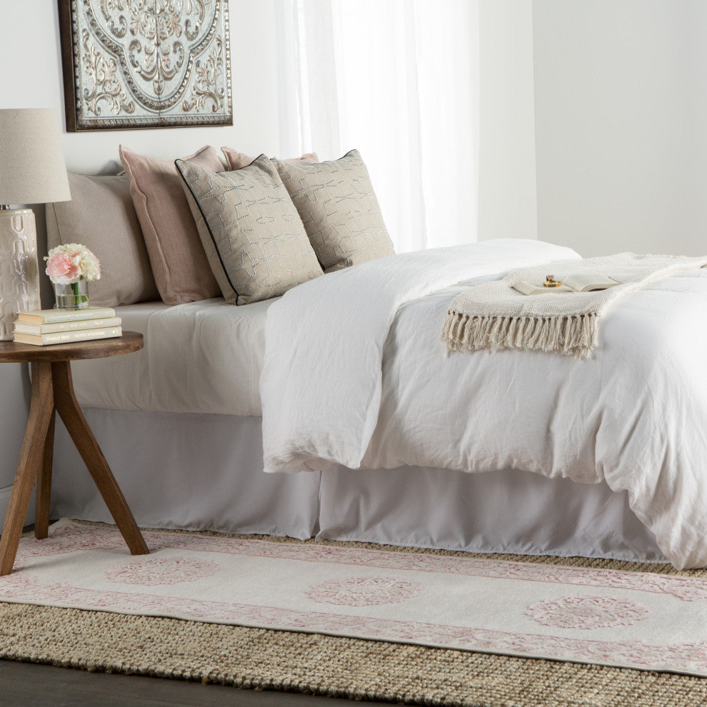 Jaipur Living Cannon Chevron Throw, 50x60, Neutral Gray