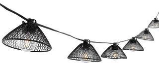 Safavieh Junia Led Outdoor String Lights Black