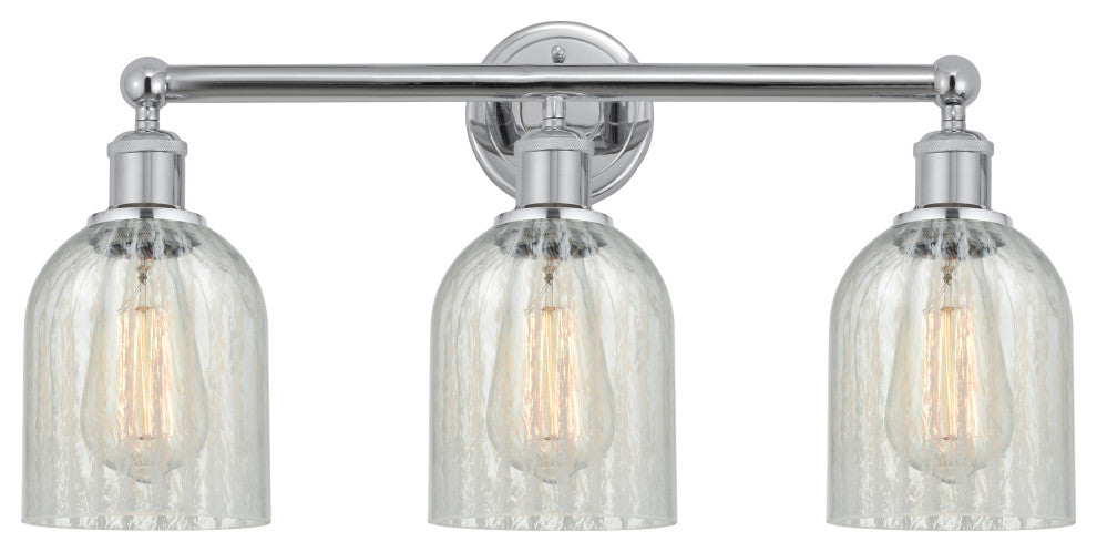 Innovations 616-3W-PC-G2511 Caledonia 3 Light Bath Vanity Light, Polished Chrome