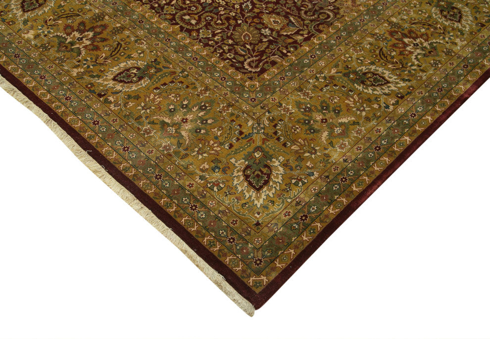 Rug N Carpet - Handmade Oriental 12' 3" x 15' 2" Oversize Oushak Area Rug