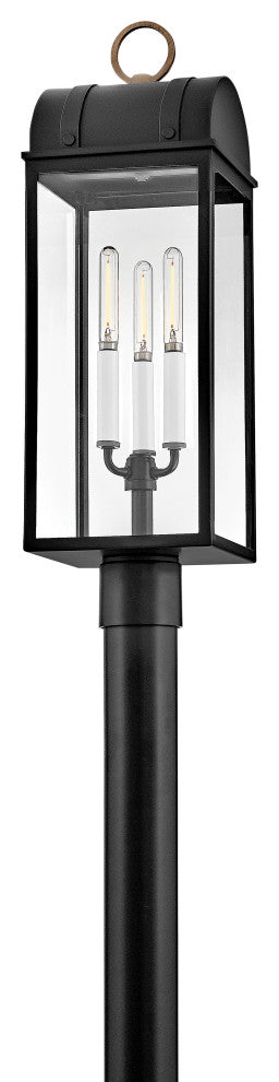 Hinkley Campbell Large Post Lantern, Black