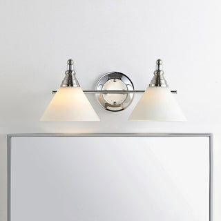 Safavieh Radnor Wall Sconce Nickel/White