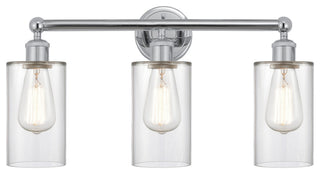Innovations 616-3W-PC-G802 Clymer 3 Light Bath Vanity Light, Polished Chrome