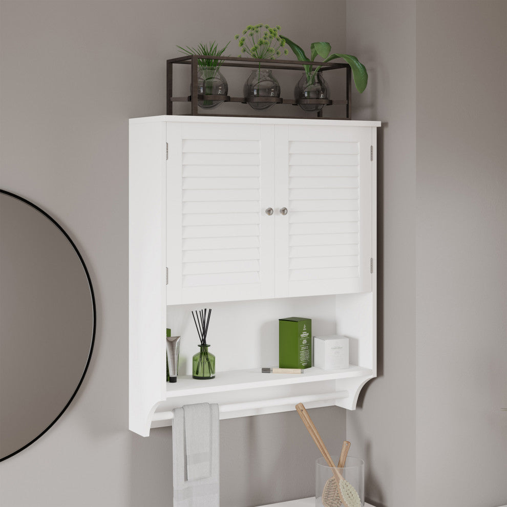 Wall-Mounted Bathroom Organizer
