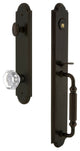 Arc 1-Piece Dummy Handleset, F Grip and Chambord Knob, Timeless Bronze, 848511