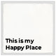 "This Is My Happy Place II" Framed Painting Print, 18x18