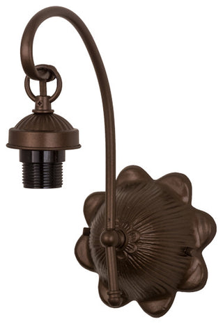 Meyda lighting 98632 6"W Mahogany Bronze 1 LT Wall Sconce Hardware