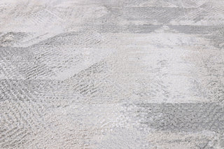 High-Low Wyatt Gray/Beige Rug, Gray, 5'3"x8'