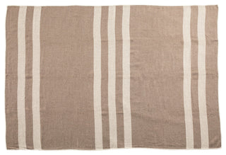 Alpaca Panama Throw 120x180Cm, Almond