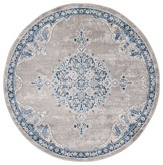 Safavieh Brentwood Bnt867G Rug, Light Gray/Blue, 5'3"x7'6"