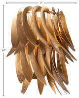 Grace Wall Sconce, Brass