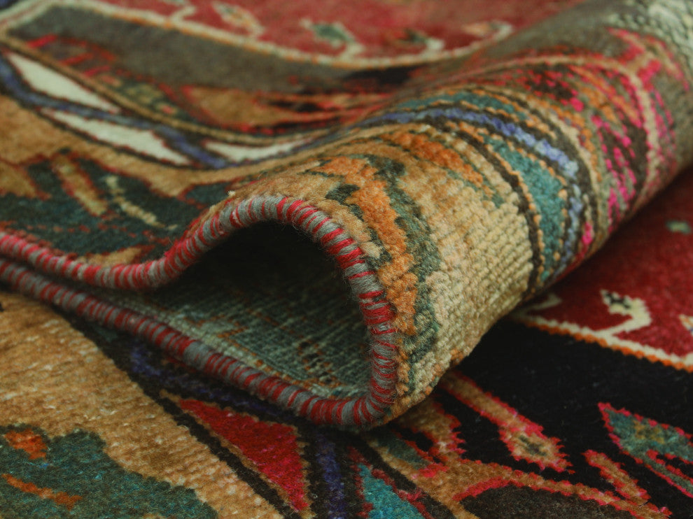 Semi-Antique Mawusi Red Rug