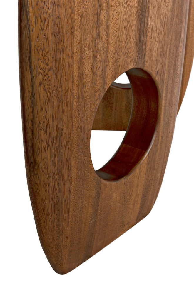 Noir Furniture - Lobster Desk in Dark Walnut - GDES199DW